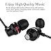Wired Earbuds, GQY Metal Noise Cancelling Earphones, Comfortable In-ear Earbuds, Stereo Sound Sport Headsets, Headphones with Mic 3.5MM Jack for iPhone,iPad, Tablets,Smart phones