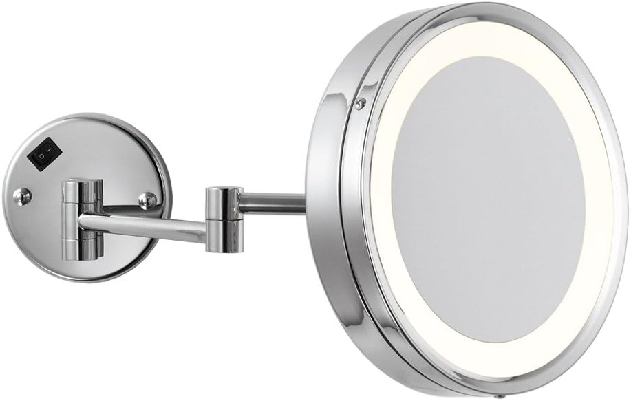 Electric Mirror EMHL 10 EMHL10CH Classic Wall Mount Makeup Mirror 9