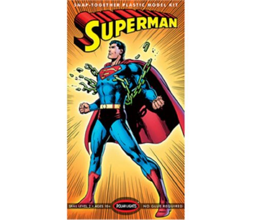 Polar Lights Superman Snap Model Kit (18 Scale)