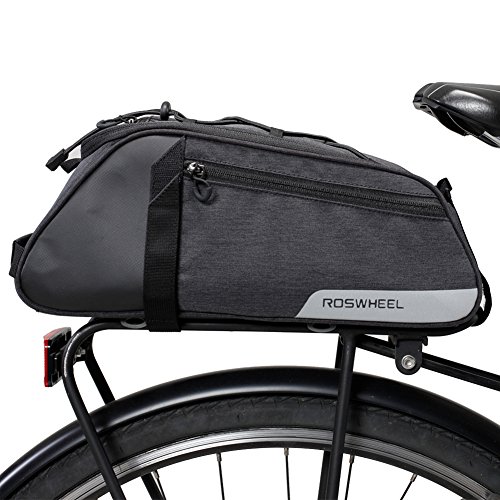 COTEetCI Mountain Road Bike Saddle Bicycle Cycling Rear Seat Rack Trunk Bag Pack Pannier Carrier Shoulder Bag