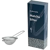Naoki Matcha Large Stainless Steel Matcha Tea Sifter with Handle Matcha Set - Eliminate Clumps In Your Matcha Powder For Tast