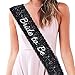 YULIPS Bride To Be Lace Sash for Hen Party Bridal Shower-Bachelorette Sash, Wedding Party Favors Accessories Decorations