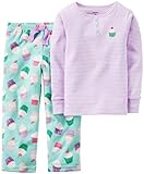 Carter's Little Girls' 2 Piece PJ Set (Toddler/Kid)
