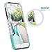 ULAK S7 Case, Galaxy S7 Case, Hybrid Case for Samsung Galaxy S7 2016 Release 2-Piece Dual Layer Style Hard Cover (Minimal Mint Stripes+Grey) Will not Fit S7 Edge
