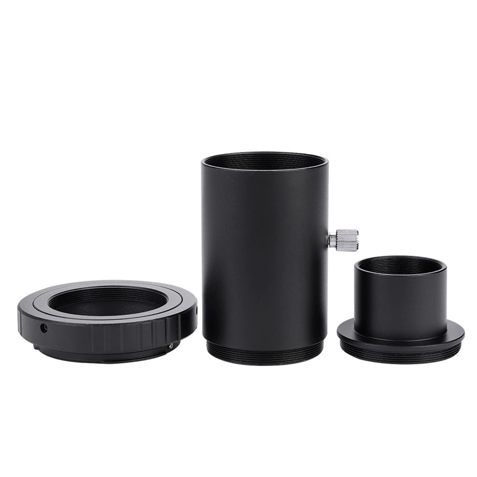 Sxhlseller Telescope Extension Tube Portable 1.25inch Extension Tube M42 Thread T-Mount Adapter T2 Ring for Canon TelescopeTelescope Extension