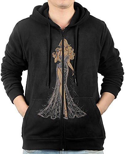Black Cool Hoodies Man's Women's Mariah Carey Cool Sweatshirts 80's