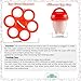 Egg Cooker Silicone holder set of 7 Accessories Hard Boiled and 8 Pack Egg Cups 1 Separators Oil Brush , Egg Poacher Cooker Support AS Seen on TV + Instructions