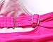 Dearlove Womens Plus Size Swimsuit Strappy Push Up Bikini Top High Waisted Swimsuit Bottom Two Piece Bathing Suit Solid Pink XXXL 22 24