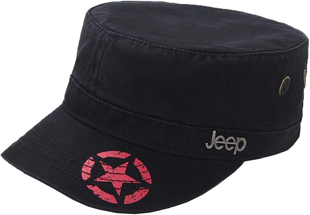 Jeep Unisex Star Print Adjustable Military Cap Hat Amazon.ca Jewelry