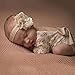 Udobuy Super Cute Soft Infant Baby Girl Bowknot Romper Sunsuit Bodysuit Newborn Photo Props
