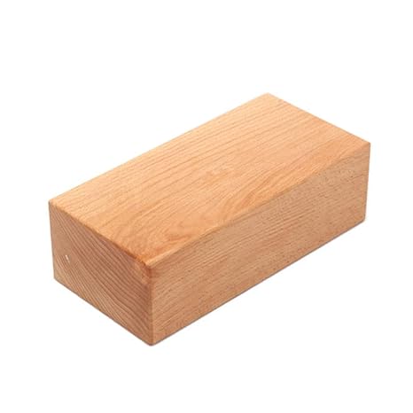 Amazon.com : MATCHANT Solid Wood Yoga Brick Yoga Block Solid ...