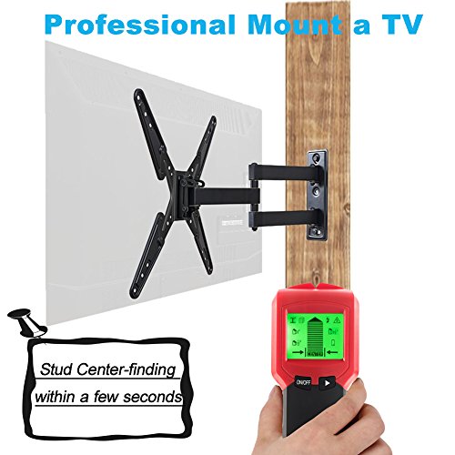 Stud Wall Sensor Finder Center-Finding with Live AC Wire Wood Metal Scanner Warning Detection, Battery Included - Thumbnail 4