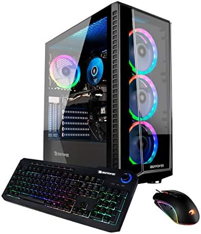 iBUYPOWER TraceMR 150i Gaming Desktop Computer, Intel Core i3 10100F 3.6GHz, 8GB RAM, 480GB SSD, NVIDIA Geforce GTX 1650 4GB, Windows 10 Home 2 iBUYPOWER TraceMR 150i Gaming Desktop Computer, Intel Core i3 10100F 3.6GHz, 8GB RAM, 480GB SSD, NVIDIA Geforce GTX 1650 4GB, Windows 10 Home