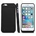 iPhone 6S Plus Battery Case, HianDier 6800mAh Extended Rechargeable Battery Case iPhone 6 Plus / 6S Plus Power Bank Cover Portable Charger Battery Pack for iPhone 6 Plus / 6S Plus 5.5''-Black