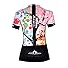 Aogda Cycling Jersey Women Bike Shirts Biking Bib Pants Ladies Cycling Clothing (Jerseys 1, L)thumb 1