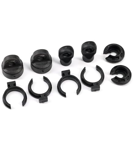Traxxas 7764 Set Tappi Antiurto E Fermi Molla Per Ammortizzatori X-Maxx XRT 8s GTX (coppia)