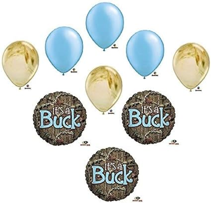 Amazon Com Set Of 3 It S A Buck Camouflage Baby Boy Shower