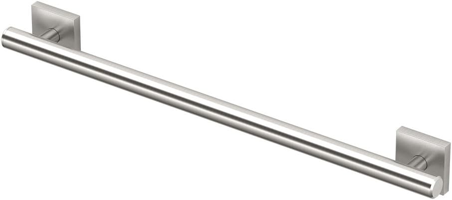 Gatco 954 Elevate Grab Bar, 24-inch, Satin Nickel: Home Improvement