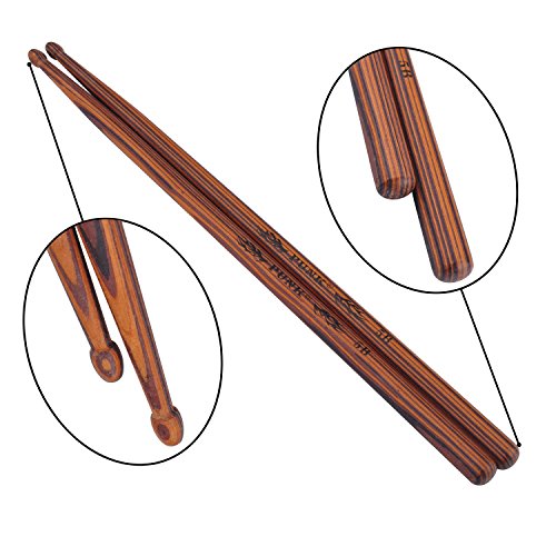 5B Wooden Drum Sticks Hard Maple Drumsticks Accessories Percussion Instruments