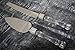 Lolasaturdays Wedding Party Cake Knife Server Set with Faux Crystal Handle and diamond accents