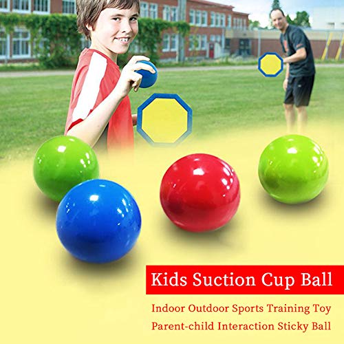 3 Pcs Stress Relief Balls Luminous Sticky Ceiling Balls Juggling Ball Sticky Ball Game Catch Ball