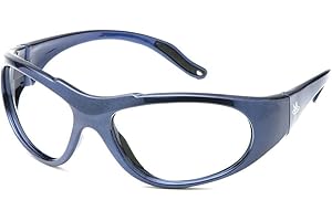 ATTENUTECH Lead Glasses X-Ray Radiation Eye Protection, .75mm Lead Eq, 8 Base Lens Curve for Better Vision