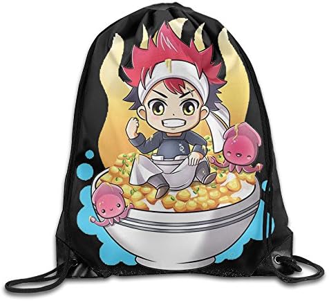 Shokugeki No Soma White Gym Sackpack