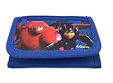 Disney Big Hero 6 Brand New 2014 Tri Fold Wallet - Blue