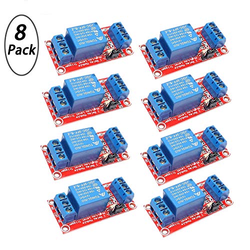 Youngneer 12v Relay Board Raspberry Arduino Relay Module 1 Channel Opto-Isolated High or Low Level Trigger