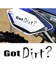 Automotive Parts and Accessories: GOT DIRT? DECAL VINYL STICKER BIKE MOTOCROSS JEEP MUD TRUCK 2 STROKE HONDA , Die cut vinyl decal for windows, cars, trucks, tool boxes, laptops, MacBook - virtually any hard, smooth surface - Ranger Hot Stickers TM