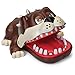 Liberty Imports Lucky Dog Mouth Dentist Party Game Bulldog Classic Biting Finger for Kids and Family Funny Novelty Toy