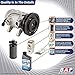 AC Compressor w/A/C Repair Kit For Acura TSX 2004 2005 2006 2007 2008 - BuyAutoParts 60-80405RK New