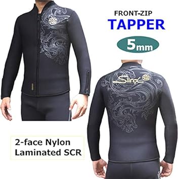 Amazon ウェットスーツ タッパー ウェットジャケット メンズ 5mm ダイビング フルスーツ サーフィン 釣り No123 水着 スイムウェア