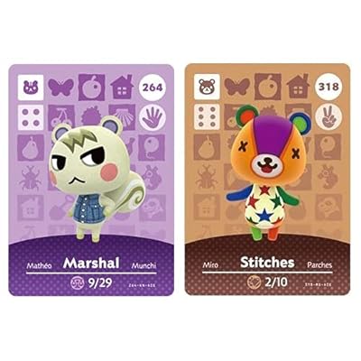 Nintendo Switch New Horizons Amiibo Cards Amazon Animal