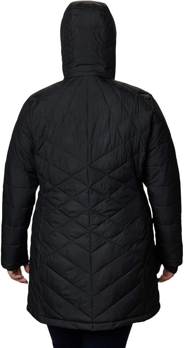 Columbia Womens Heavenly Long Hooded Jacket: Clothing