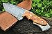 DKC Knives (17 5/18) Sale DKC-85 Tomcat Damascus Skinner Hunting Knife 9
