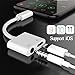2 in1 THYTOB Jack Headphone Adapter for iPhone X 8/8Plus 7/7Plus iPod/iPad. Audio to 3.5mm Aux Splitter Adaptor Headset Earphone.(Support Audio + Charge +Compatible iOS 10.33/11.2or Later)