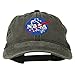 e4Hats.com NASA Insignia Embroidered Pigment Dyed Cap - Black OSFM