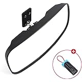 Ranger Rear View Mirror, kemimoto Rearview Mirror Compatible with 2017-2021 Polaris Ranger 500 570 900 XP 1000 XP/Crew with F