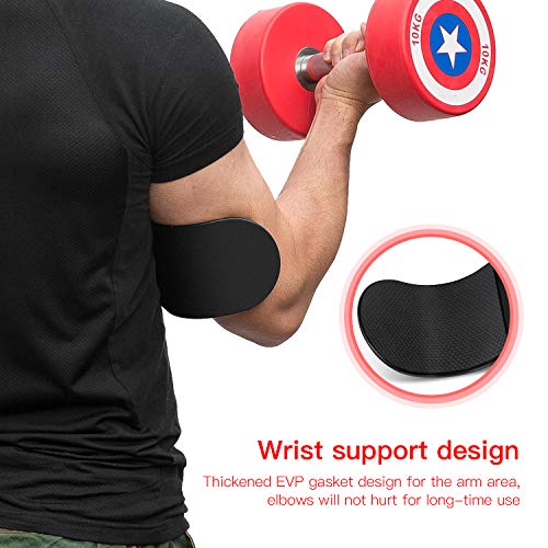 EVERYMILE Fitness Arm Curl Blaster, Sports Arm Blaster, Biceps Triceps