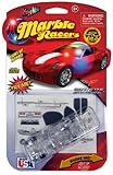 Skullduggery Krazy Kars Marble Racers, Light Up Stingray Corvette Tube Pack