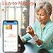 iHealth Sense Smart Blood Pressure Monitor with Adjustable Wrist Blood Pressure Cuff 5.3 – 8.7 inches, Rechargeable BP Monitor Machine with Irregular Heartbeat & Hypertension Indicator in the App