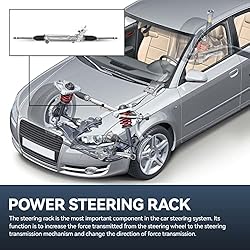MARSFLUX Power Steering Rack and Pinion Assembly
