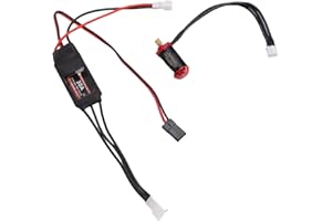 Keenso RC Car Brushless Motor Set, Aluminum Alloy, 4000KV 30A ESC Upgrade for SCX24 Crawler with Enhanced Speed Control