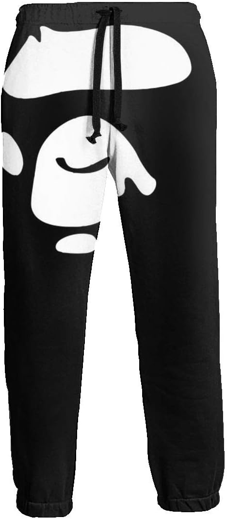 Muindancer Sweatpants for Men, Lightweight Gym Jogger Workout Elastic Sweatpant with Pockets