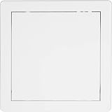 Awenta White 10 x 10 Inch ABS Access Panel 250 x 250 mm Flange 268 mm view 2
