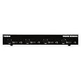 Theater Solutions TS4DLS Four Zone Dual Source Selector with Volume Controls Black