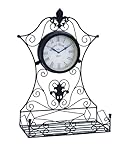 Deco 79 35422 Metal Outdoor Clock, 16 by 23-Inch