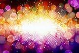 Laeacco 10x6.5ft Bokeh Backdrop Sparkle Sequins