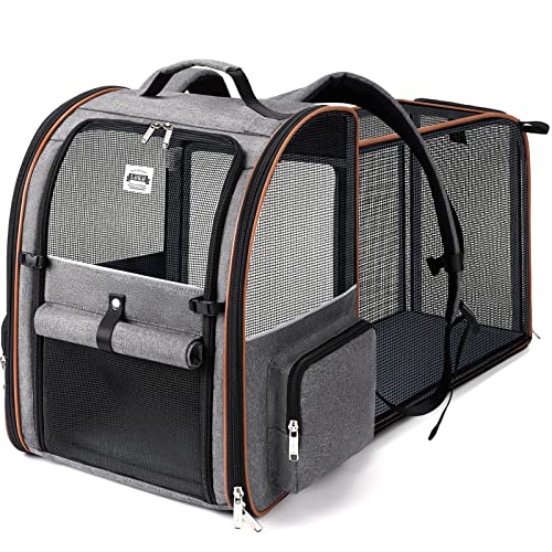 Lekebobor Expandable Pet Carrier Backpack